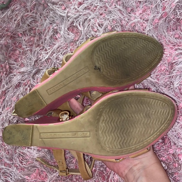 Tommy Hilfiger Pink Wedges - Picture 10 of 12